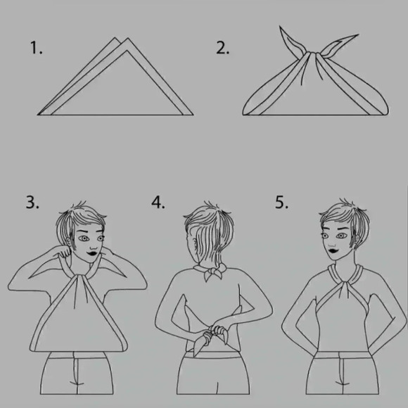 🆕Luxury Satin Scarf Top &  Wrap Skirt - Picture 8 of 14